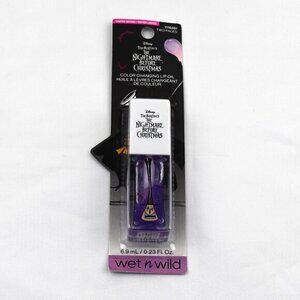 Wet n Wild Disney The Nightmare Before Christmas Lip Gloss Color Two-Faced‎ NEW